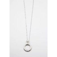 Taşlı Vip Kolye - Gümüş