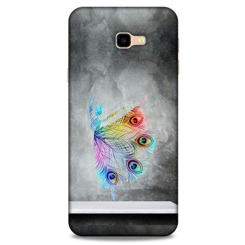 Samsung Galaxy J4 Plus Kılıf Desenli Özel Seri Tüyler (38) Neo Hybrid Kılıf