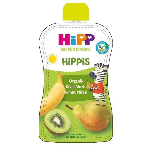 Çocuk  p Organik Kivili Muzlu Armut Püresi 100 Gr