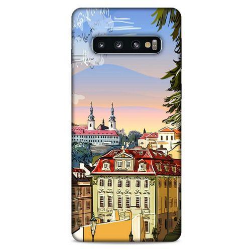 Cityx (46) Samsung Galaxy S10 Kılıf Silikon Kapak Desenli