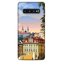 Cityx (46) Samsung Galaxy S10 Kılıf Silikon Kapak Desenli