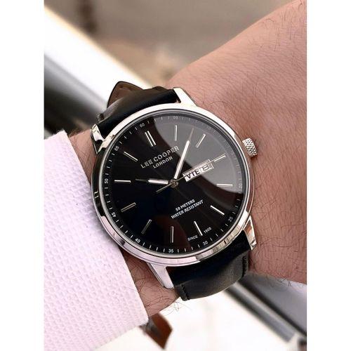 Lee Cooper İtalyan Tasarım Bileklik Hediyeli 2 Yıl Garantili 5 Atm Erkek Kol Saati ELC.08235.331