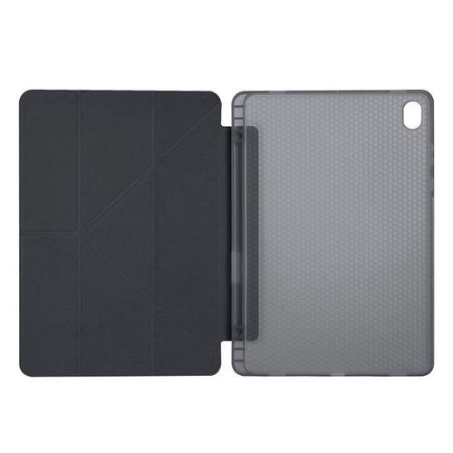 Galaxy Tab S11 Kılıf Zore Tri Folding Kalem Bölmeli Standlı Kılıf