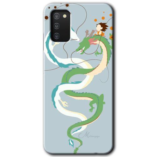 Potkal Hediye Fabrikası Samsung Galaxy A02s Kılıf HD Desen Baskılı Arka Kapak - Snake Friendship