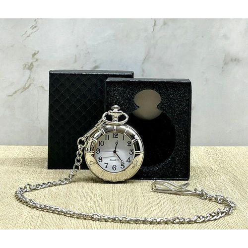 Özel Kutulu Gümüş Köstekli Saat