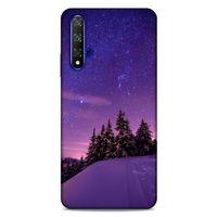 Lopard Huawei P Smart S 2020 Uyumlu Kılıf Gece'S (4) Koruma Kılıfı Mor