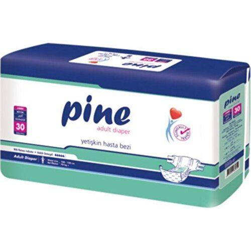 Pine Büyük Boy Large Belbanltlı Hasta Bezi 30 lu paket