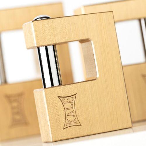 Kale Yatay Sarı Pirinç 80 Mm