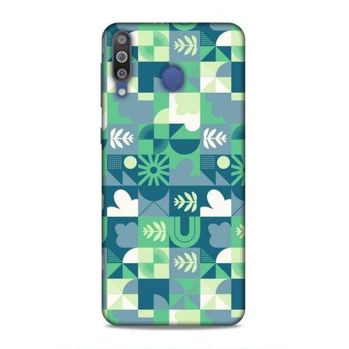 Samsung Galaxy M30 Uyumlu Kılıf Insomnia (39) Liquid Crystal Kılıf Yaprak