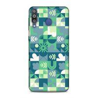 Samsung Galaxy M30 Uyumlu Kılıf Insomnia (39) Liquid Crystal Kılıf Yaprak