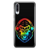 Samsung Galaxy A50 Kılıf Goril Colorful Arka Kapak Koruma Desenli Full Koruyucu