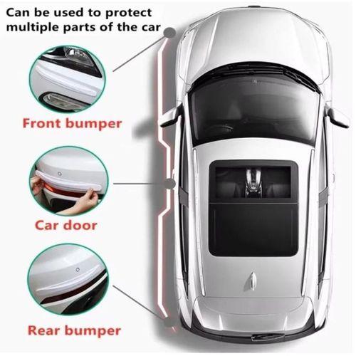 Zhltools Araba Tampon Koruyucu Karbon Desenli 2li Set Siyah