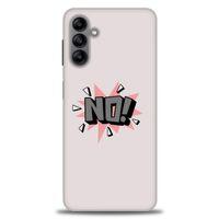 Samsung Galaxy A04S Kılıf HD Baskılı Kılıf - No + Tam Ekran Koruyucu