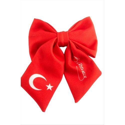 23 Nisan 19 Mayıs Türk Bayraklı Fiyong Otamatik Toka