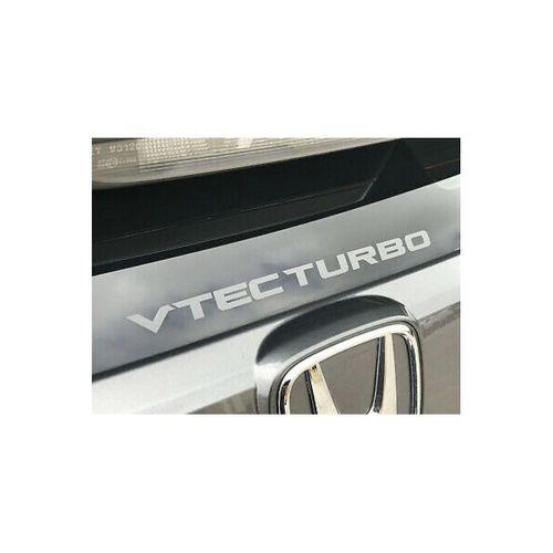 Honda Vtec Turbo Özel Yeni Tasarım sticker 2 Adet Beyaz