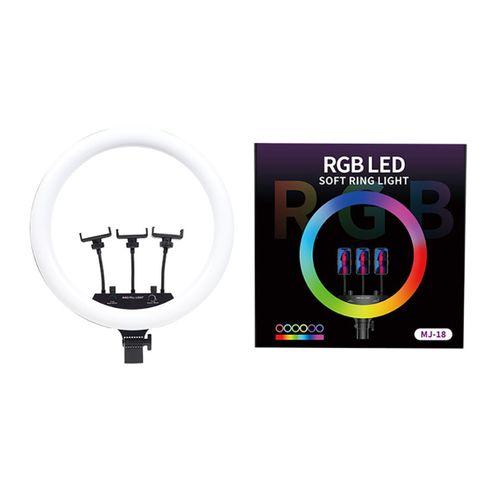 Zore MJ-56 Uzaktan Kumandalı 21 inç Işıklı Telefon Tutucu Ring Light