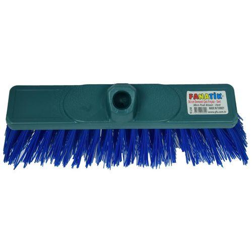 Fanatik Sert Çalı Fırçası Dış Mekan Bahçe Yer Fırçası Karışık Renk 30 Cm YF-230