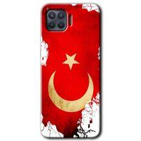 Oppo Reno 4 Lite HD Baskılı Kılıf + 9D Tam Ekran Koruyucu - Türkiyem
