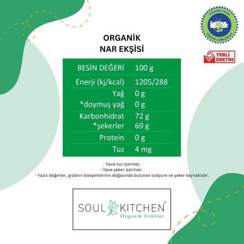 Organik Nar Ekşisi 350gr (%100 Nar) (Şeker İlavesiz)