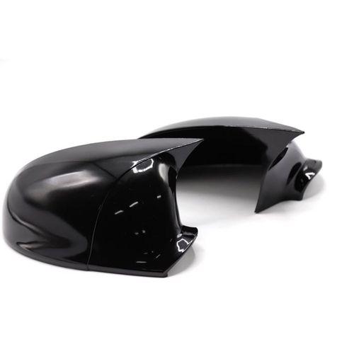 E60 2003-2010 Uyumlu Yarasa Ayna Kapağı Piano Black