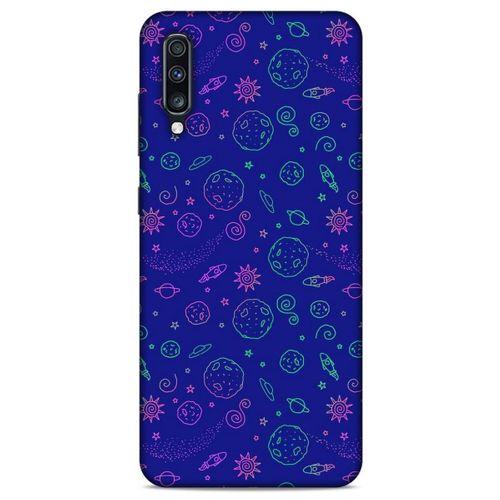 Samsung Galaxy A70s Kılıf Spacex (36) Glitter Kılıf