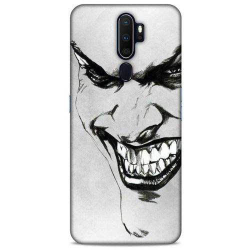Oppo A5 2020 Uyumlu Kılıf Joker (8) Baskılı Kılıf Beyaz