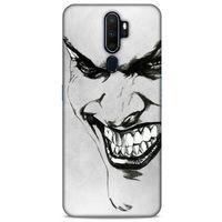 Oppo A5 2020 Uyumlu Kılıf Joker (8) Baskılı Kılıf Beyaz