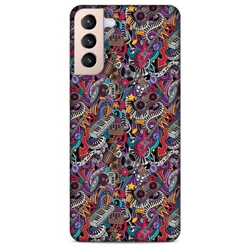 Lopard Samsung Galaxy S21 Plus Uyumlu Kılıf Retro (2) Kabı