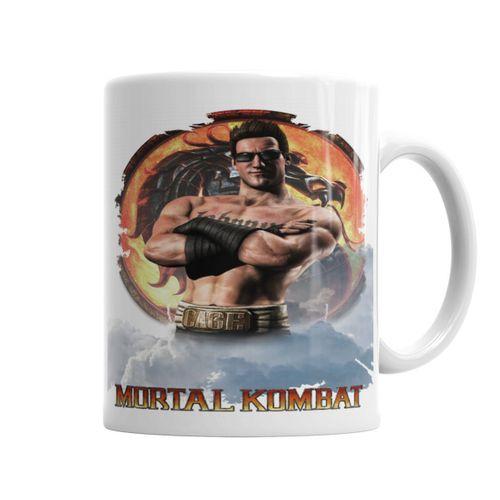 Mortal Kombat Johnny Cage Game Kupa Bardak Porselen