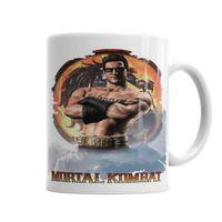 Mortal Kombat Johnny Cage Game Kupa Bardak Porselen