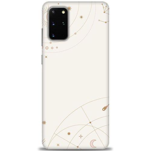 Samsung Galaxy S20 Plus Kılıf HD Baskılı Kılıf - Yıldız Haritası + Tam Ekran Koruyucu