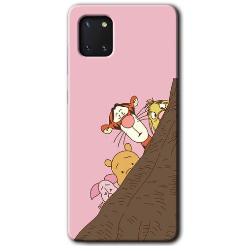 Potkal Hediye Fabrikası Samsung Galaxy Note 10 Lite HD Baskılı Kılıf + 9D Tam Ekran Koruyucu - Winnie the Pooh
