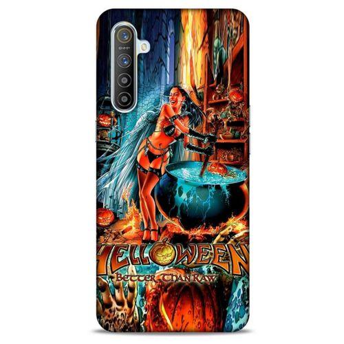 Oppo Realme XT Kılıf Almanya (10) Full Koruma Kılıfı Helloween