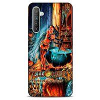 Oppo Realme XT Kılıf Almanya (10) Full Koruma Kılıfı Helloween