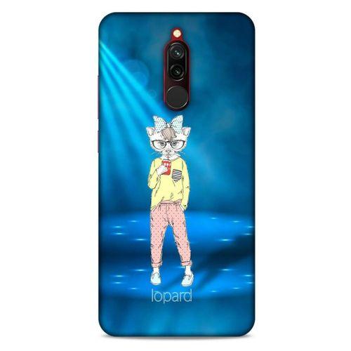 Xiaomi Redmi 8 Kılıf FunnyMaX (38) Neo Hybrid Kılıf Açık Mavi