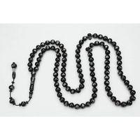 Oltu Taşı ALLAH MUHAMMET Arapça İşlemeli  Namaz Tespihi