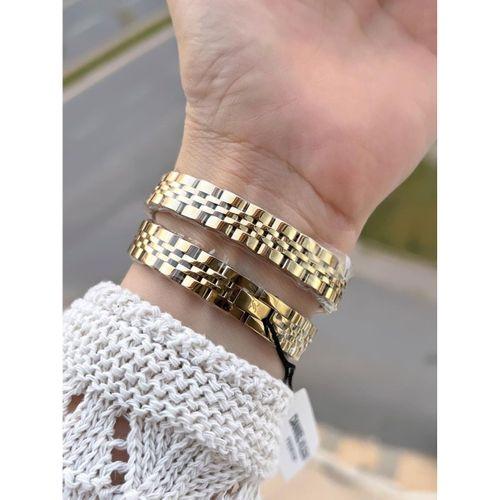 Daniel Klein Dolamalı Çelik Kordonlu 2 Yıl Garantili 3 Atm Suya Dayanıklı Kadın Kol Saati+Bileklik 2