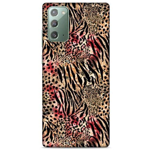 Animax Leopar Zürafa Samsung Galaxy Note 20 Kılıf Desenli Silikon