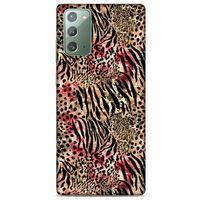 Animax Leopar Zürafa Samsung Galaxy Note 20 Kılıf Desenli Silikon
