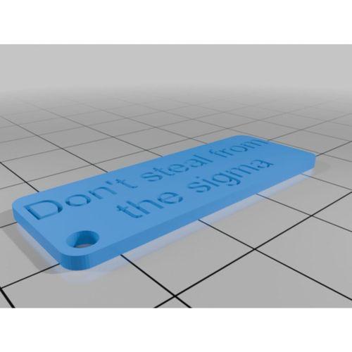 Sigma Yazılı Mizah Dekor (Bu ürün Sadece Plastik parçadır - Almadan Önce Soru Sorabilirsiniz)