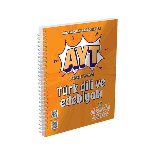 AYT Türk Dili ve Edebiyatı Öğrencim Defteri Murat Eğitim Yayınları