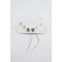 Çoklu Set Küpe - Gümüş