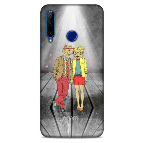 Huawei Y6P Kılıf FunnyMaX (35) Fit Design Kılıf Gri