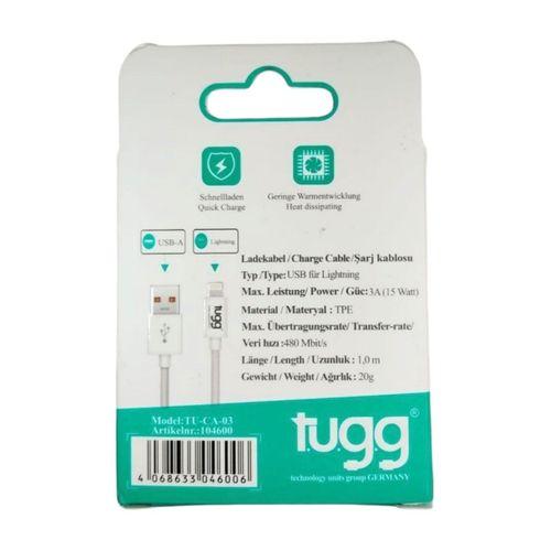 Tugg Germany Usb A Lightining Şarj Kablosu Data Kablosu Ultra Hızlı 1m