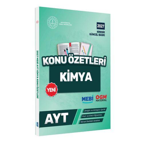 2027 YKS-AYT MEBİ-OGM Kimya Pratik Konu Özet Kitabı RENKLİ A4 Boyut Görsel Destekli BASKI ÜCRETİ