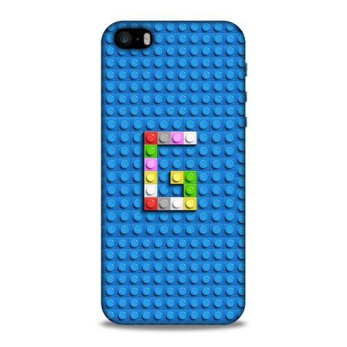 Lopard Apple iPhone SE Uyumlu Kılıf BloX (17) Tasarım Kılıf G Harfi