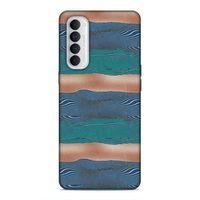 Oppo Reno 4 Pro Uyumlu Kılıf Utopia (8) Baskılı Kılıf Lacivert