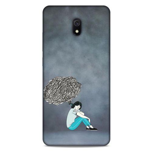 Xiaomi Redmi 8A Kılıf Depresyon (5) Koruma Kabı Fuşya