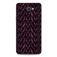 Samsung Galaxy J7 Prime Kılıf Dragons (7) Telefon Kılıfı Ejderha Skin Bordo