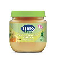 Hero Baby Muzlu Mandalinalı Armutlu Kavanoz Mama 125 Gr